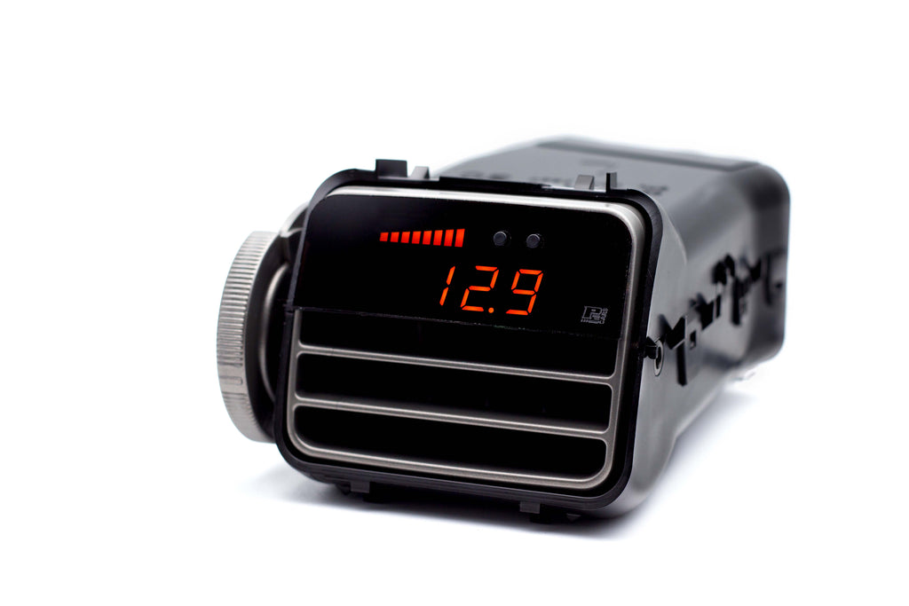 P3 Analog Gauge -Subaru WRX/STI/Forester (2008-2014)Left Hand Drive, Pre-installed in OEM Vent (SILVER)