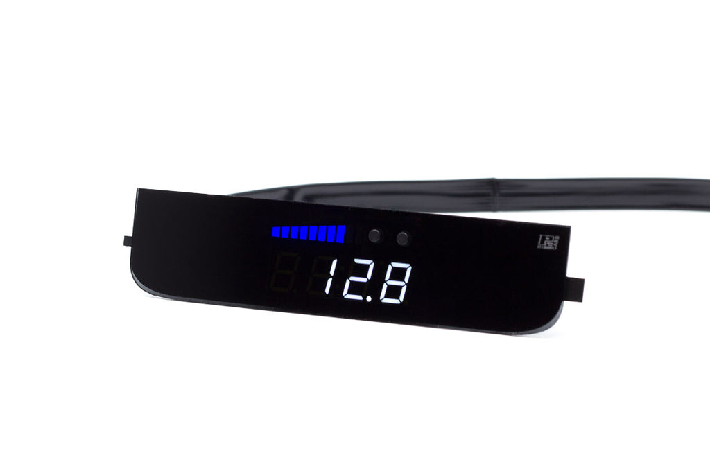P3 Analog Gauge - VW Mk6 (2009-2013) Left Hand Drive, Blue bars / White digits
