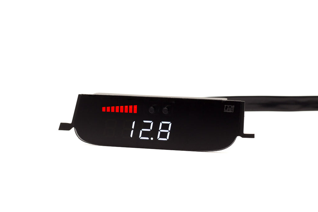 P3 Analog Gauge - VW EOS/Scirocco (2009-2018) Left Hand Drive, Red bars / White digits - GTR Auto