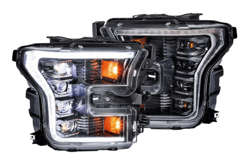 MM XB HEADS: F150 (15-17)(WHITE DRL)