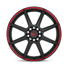 Load image into Gallery viewer, MR142 17X7 5X110/115 S-BLK RED 40MM