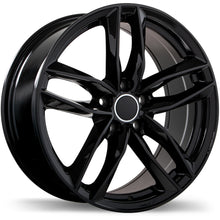 Load image into Gallery viewer, R167 18x8.0 5x112mm +42 66.5mm BLK