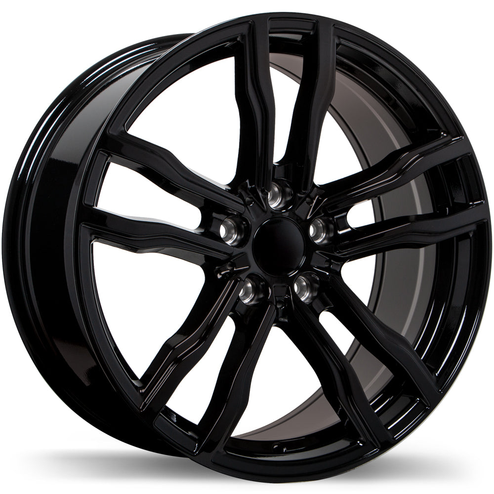 R200 18x8.5 5x120mm +42 74.1mm BLK
