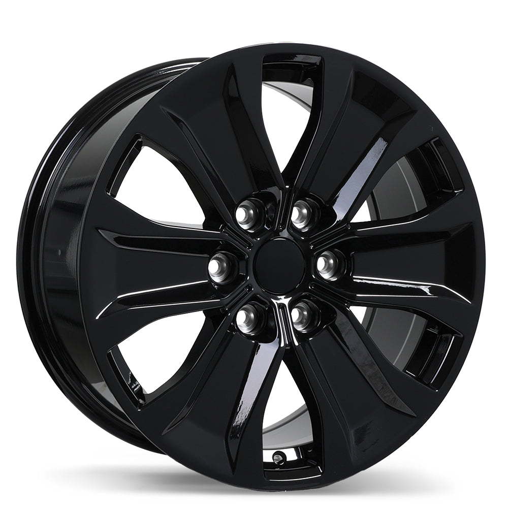 R250 17x7.5 6x135mm +44 87.1mm BLK
