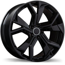 Load image into Gallery viewer, R252 20x8.5 5x112mm +40 66.5mm BLK