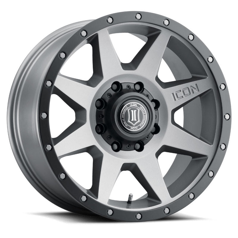 ICON Rebound 20x9 8x170 6mm Offset 5.25in BS Titanium Wheel - GTR Auto