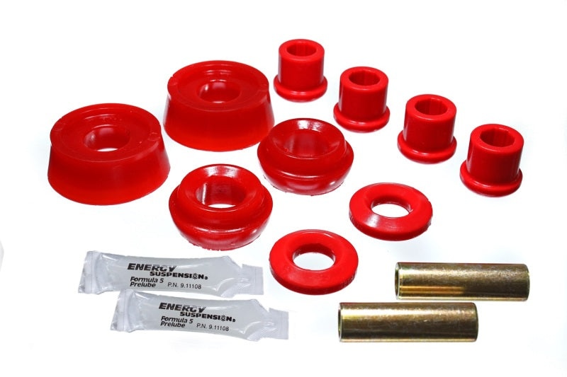 Energy Suspension 01-05 PT Cruiser / 03-04 Dodge Neon Red Front Lower & Upper Control Arm Bushing Se - GTR Auto