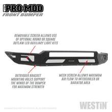 Load image into Gallery viewer, Westin 16-20 Toyota Tacoma Pro-Mod Front Bumper - Textured Black