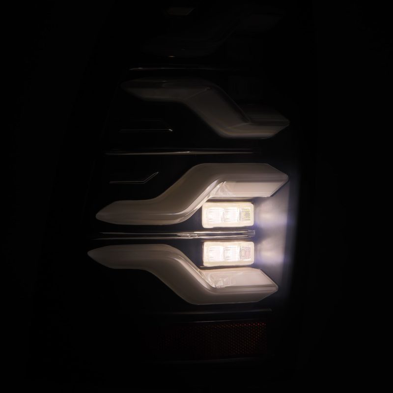 AlphaRex 05-15 Toyota Tacoma LUXX LED Taillights Blk w/Activ Light/Seq Signal - GTR Auto