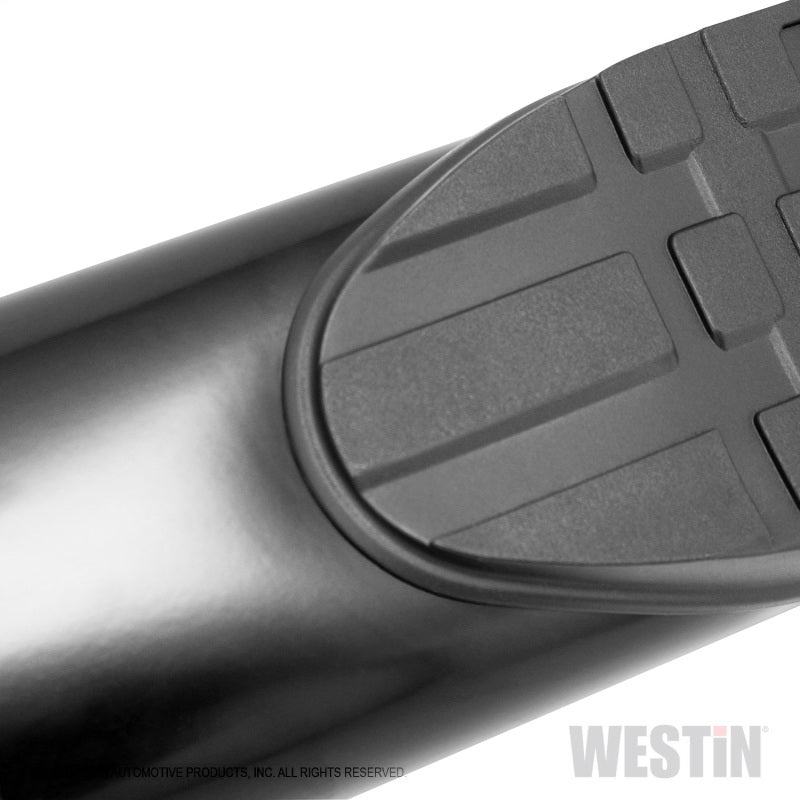 Westin 2019 Chevrolet Silverado/Sierra 1500 Crew Cab Non LD PRO TRAXX 5 Oval Nerf Step Bars - Black - GTR Auto