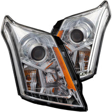 Load image into Gallery viewer, ANZO 2010-2015 Cadillac SRX Projector Headlights w/ Plank Style Design Chrome - GTR Auto