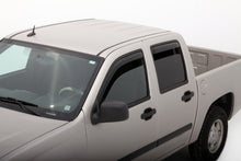 Load image into Gallery viewer, AVS 04-12 Chevy Colorado Crew Cab Ventvisor In-Channel Front &amp; Rear Window Deflectors 4pc - Smoke - GTR Auto