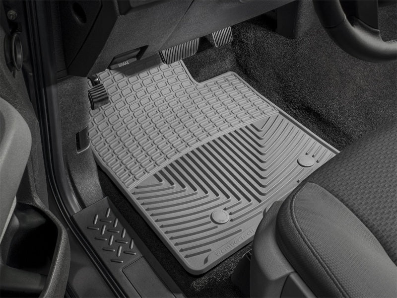 WeatherTech 10+ BMW 7-Series (F01/F02) Front Rubber Mats - Grey - GTR Auto
