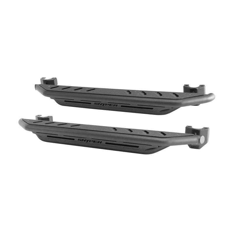 Westin/Snyper 07-17 Jeep Wrangler Triple Tube Rock Rail Steps - Textured Black - GTR Auto