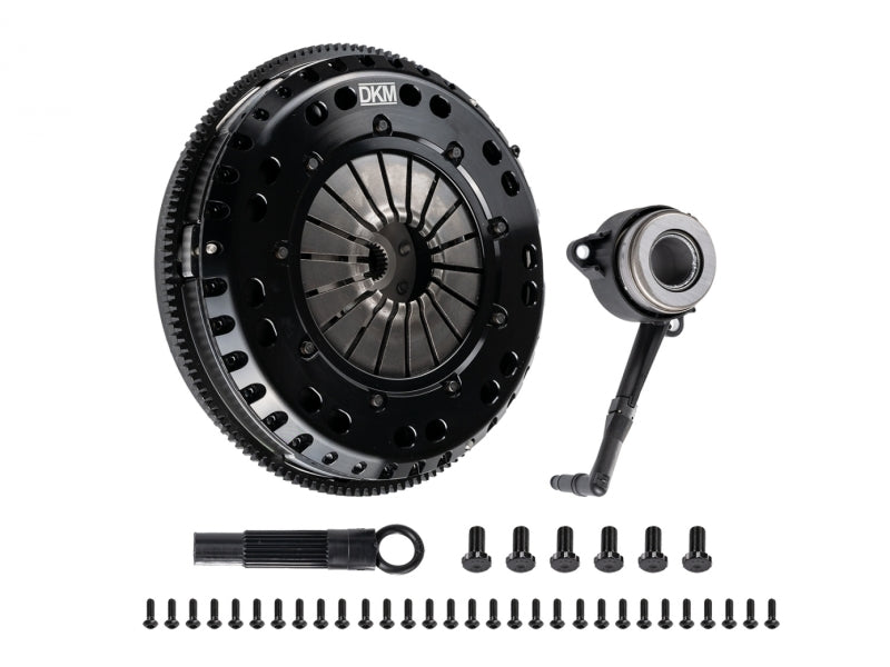 DKM Clutch 99-03 Audi A3 S3 Quattro MS Organic Twin Disc Clutch Kit w/Flywheel (660 ft/lbs Torque) - GTR Auto