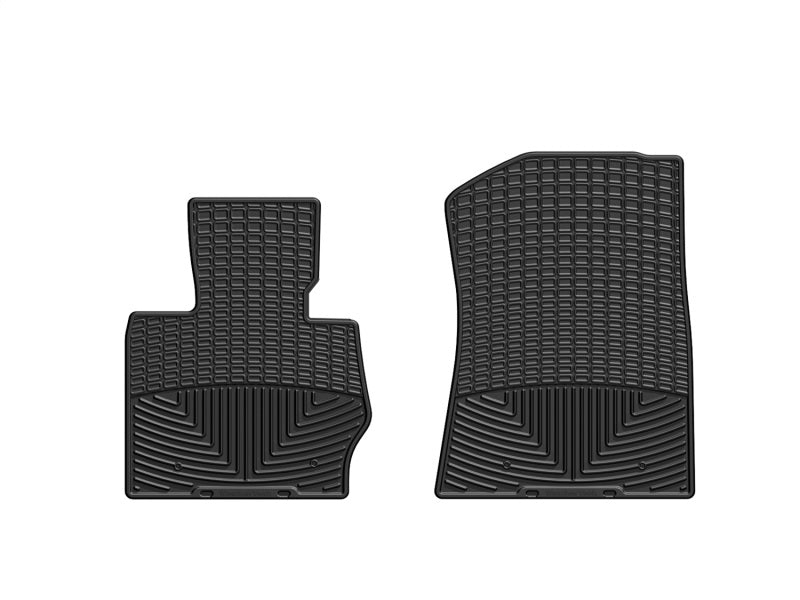 WeatherTech 11+ BMW X3 Front Rubber Mats - Black - GTR Auto