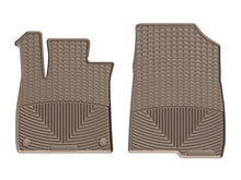 Load image into Gallery viewer, WeatherTech 2018+ Honda Accord Front Rubber Mats - Tan
