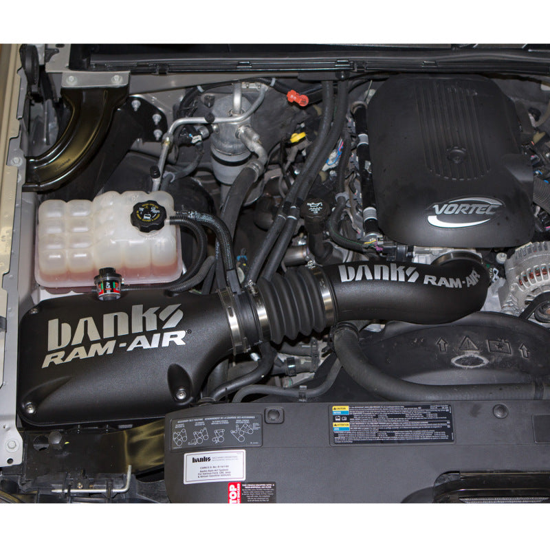 Banks Power 99-08 Chev/GMC 4.8-6.0L SUV (Full Size Only) Ram-Air Intake System - Dry Filter - GTR Auto