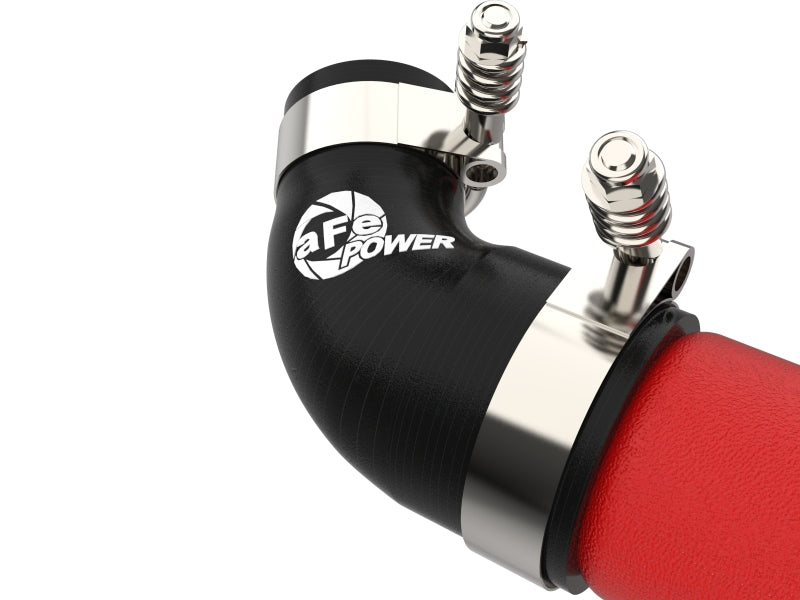 AFE 2018-2020 Kia Stinger 19-22 G70 BladeRunner 3in Aluminum Hot Charge Pipe Red - GTR Auto