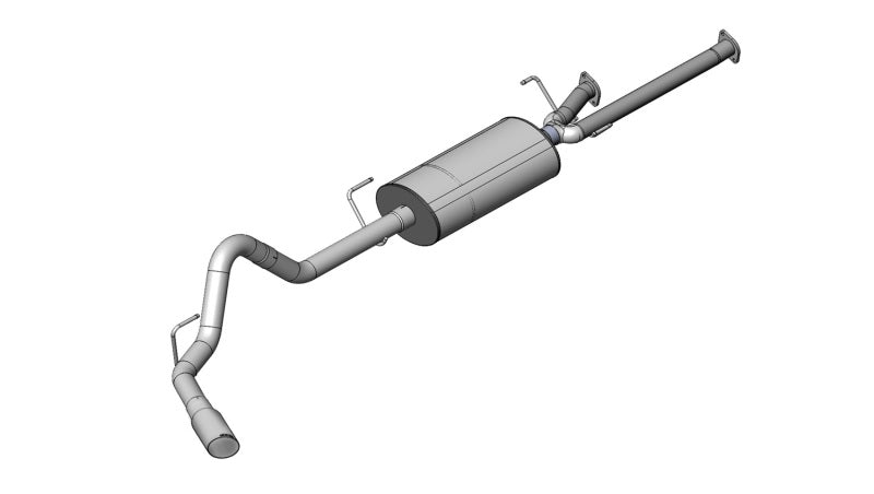 Corsa 2011-2021 -14 Toyota Tundra Double Cab/Crew Max 5.7L V8 Polished Sport Cat-Back Exhaust - GTR Auto