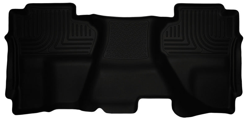 Husky Liners 14 Chevrolet Silverado/14 GMC Sierra 1500 Weatherbeater Black 2nd Seat Floor Liner - GTR Auto