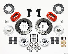 Load image into Gallery viewer, Wilwood Forged Dynalite Front Kit 11.00in Drill-Red 74-80 Pinto/Mustang II Disc Spindle only - GTR Auto