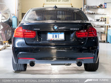 Load image into Gallery viewer, AWE Tuning BMW F3X 335i/435i Touring Edition Axle-Back Exhaust - Diamond Black Tips (102mm) - GTR Auto