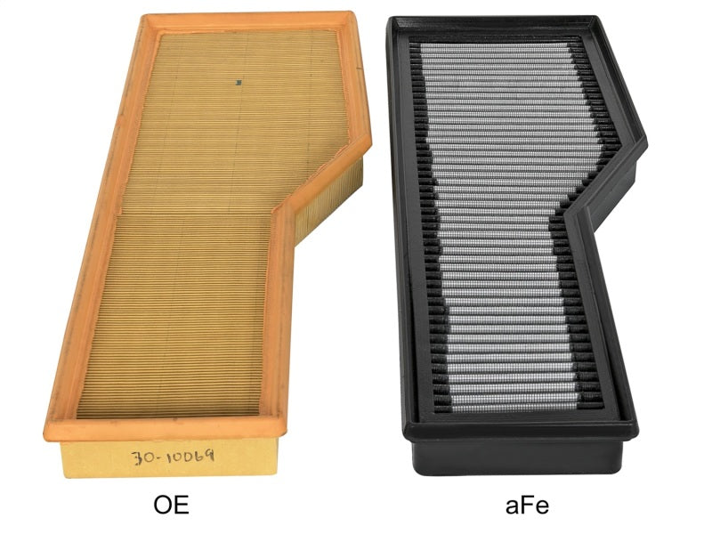 aFe Magnum FLOW Pro DRY S OE Replacement Filter 04-08 Porsche 911 Carrera (997) H6 3.6L - GTR Auto