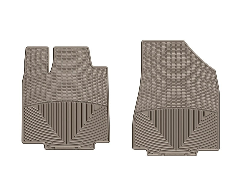 WeatherTech 13+ BMW 7-Series Rear Rubber Mats - Tan - GTR Auto