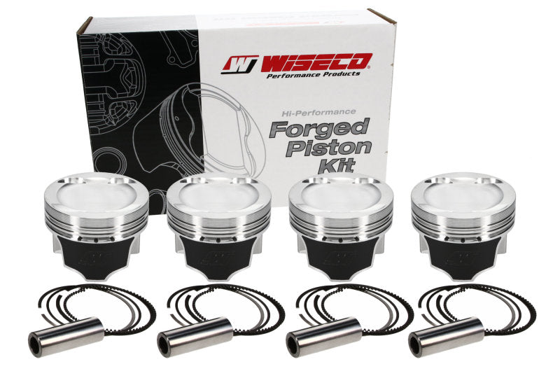 Wiseco Honda D17 Turbo -14cc 1063 x 75.5MM Piston Shelf Stock Kit - GTR Auto