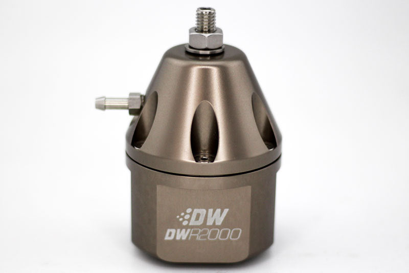 DeatschWerks DWR2000 Adjustable Fuel Pressure Regulator - Titanium - GTR Auto