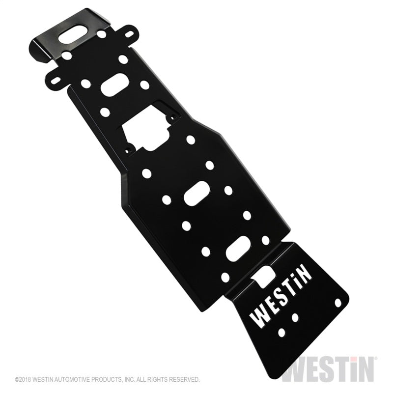 Westin/Snyper 07-11 Jeep Wrangler Transmission Pan Skid Plate - Textured Black - GTR Auto