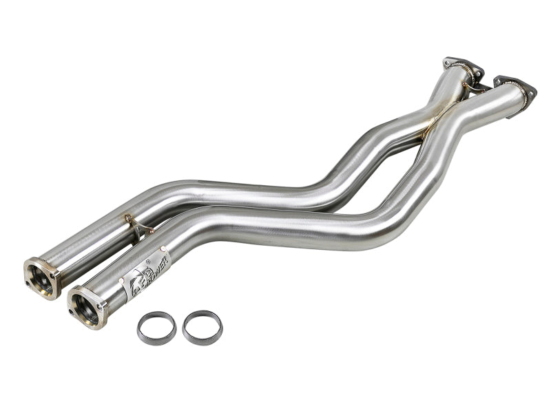 aFe Twisted Steel HDR X-Pipe SS-304 01-06 BMW M3 3.2L S54 - GTR Auto
