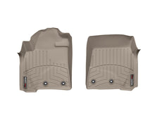 Load image into Gallery viewer, WeatherTech 12-13 Toyota Land Cruiser Front FloorLiner - Tan - GTR Auto