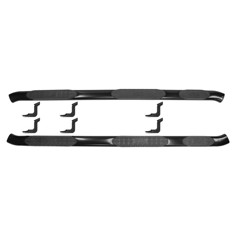 Westin 2007-2018 Toyota Tundra D-Cab (6.5 ft Bed) PRO TRAXX 5 WTW Oval Nerf Step Bars - Black - GTR Auto