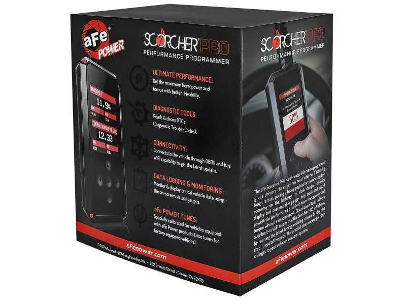 aFe 19-21 RAM 2500/3500 Cummins L6-6.7L (td) (Diesel) SCORCHER PRO Performance Programmer - GTR Auto