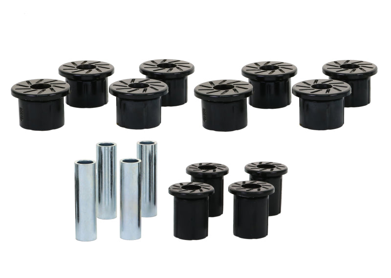 Whiteline 89-95 Toyota Pickup / 01-04 Toyota Tacoma Rear Leaf Spring Shackle Bushing Kit - GTR Auto