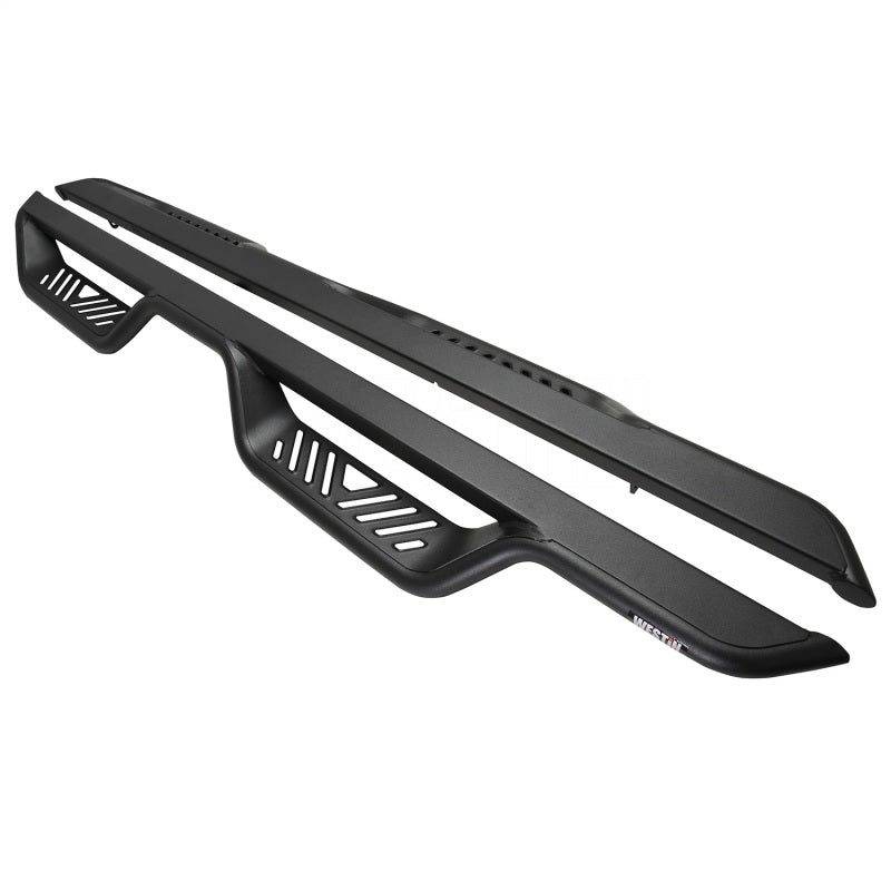 Westin 21-22 Ford Bronco 4-door Outlaw Nerf Step Bars - Textured Black - GTR Auto