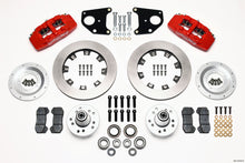 Load image into Gallery viewer, Wilwood Dynapro 6 Front Hub Kit 12.19in Red 62-72 CDP B &amp; E Body-Drum - GTR Auto