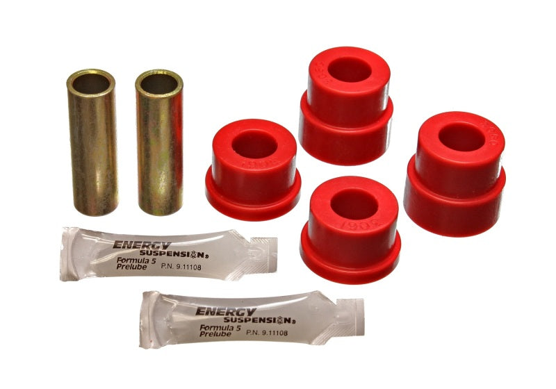 Energy Suspension 70-78 Nissan 240Z/260Z/280Z Red Front Control Arm Bushing Set (Lowers Only) - GTR Auto