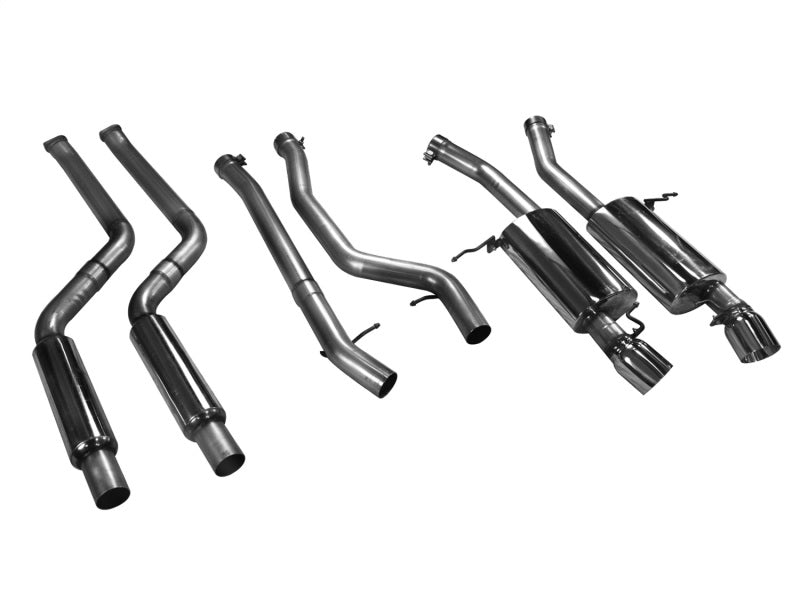 aFe MACHForce XP 11-12 BMW 335i L6-3.0L N55 E90/92 304SS 2.75in. Cat-Back Exhaust System - GTR Auto