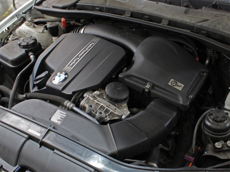 aFe MagnumFORCE Intake System Cover, Black, 11-13 BMW 335i/xi E9x 3.0L N55 (t) - GTR Auto