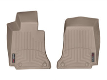 Load image into Gallery viewer, WeatherTech 2015+ Mercedes-Benz C-Class Front FloorLiner - Tan (Fits Sedan Only / Not Manual Trans)