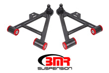 Load image into Gallery viewer, BMR 79-93 Mustang Lower Non-Adj. A-Arms (Coilover Only) w/ STD. Ball Joint (Poly) - Black Hammertone - GTR Auto