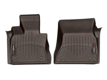 Load image into Gallery viewer, WeatherTech 2018+ BMW X5/X6 Front FloorLiners - Cocoa - GTR Auto