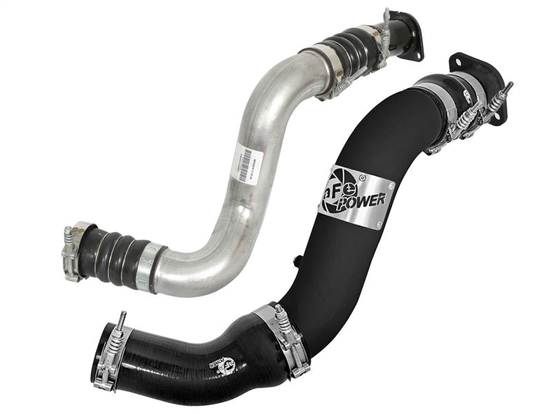 aFe Bladerunner 3in Intercooler Hot Side Tube for 16-17 Nissan Titan XD V8 5.0L (td) - GTR Auto