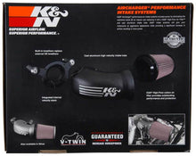 Load image into Gallery viewer, K&amp;N 17-18 Harley-Davidson Touring Models Performance Air Intake System Silver