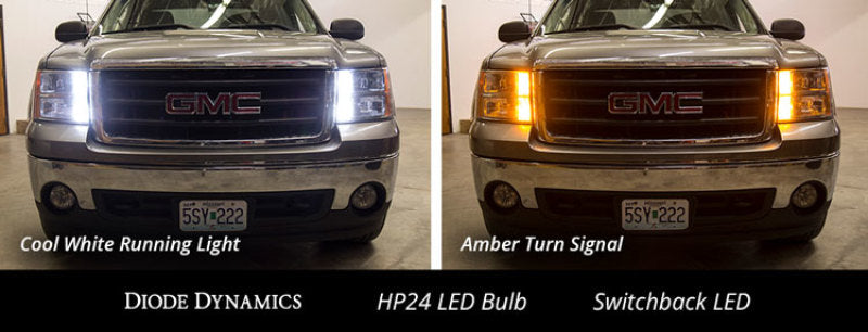 Diode Dynamics 4257 HP24 LED Bulb - Cool - White Switchback (Pair) - GTR Auto