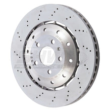 Load image into Gallery viewer, SHW 08-12 Audi R8 4.2L (Excl Ceramic Brakes) Front Drill-Dimp Lightweight Brake Rotor (420615301D)