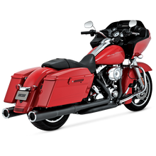 Load image into Gallery viewer, Vance &amp; Hines HD Dresser 95-16 Hi-Output Slipons Black Slip-On Exhaust